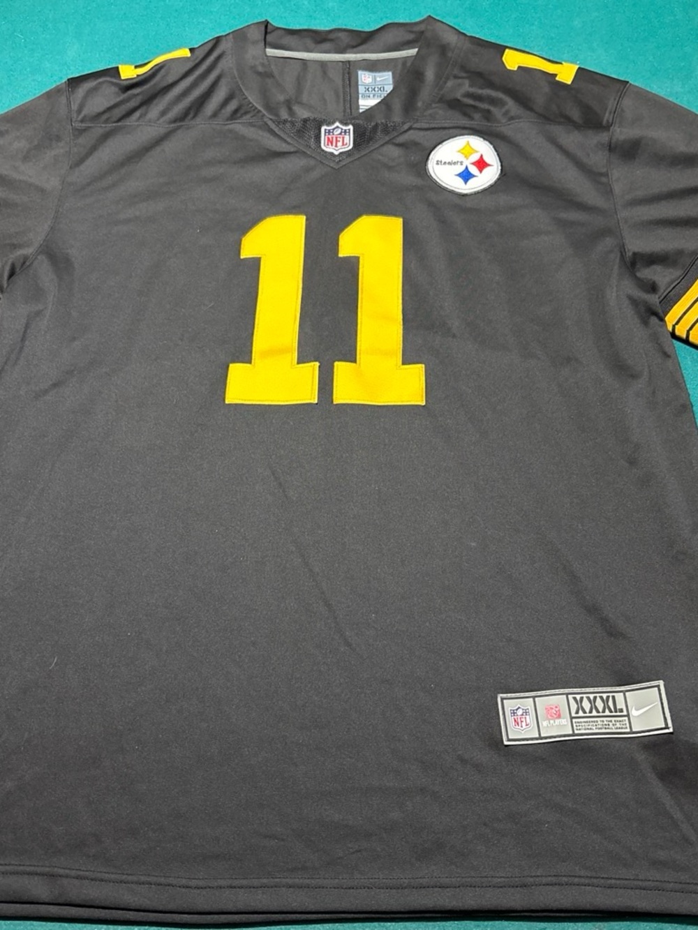 Nike men’s Pittsburgh Steelers #11 Claypool Jersey , 3XL , $39